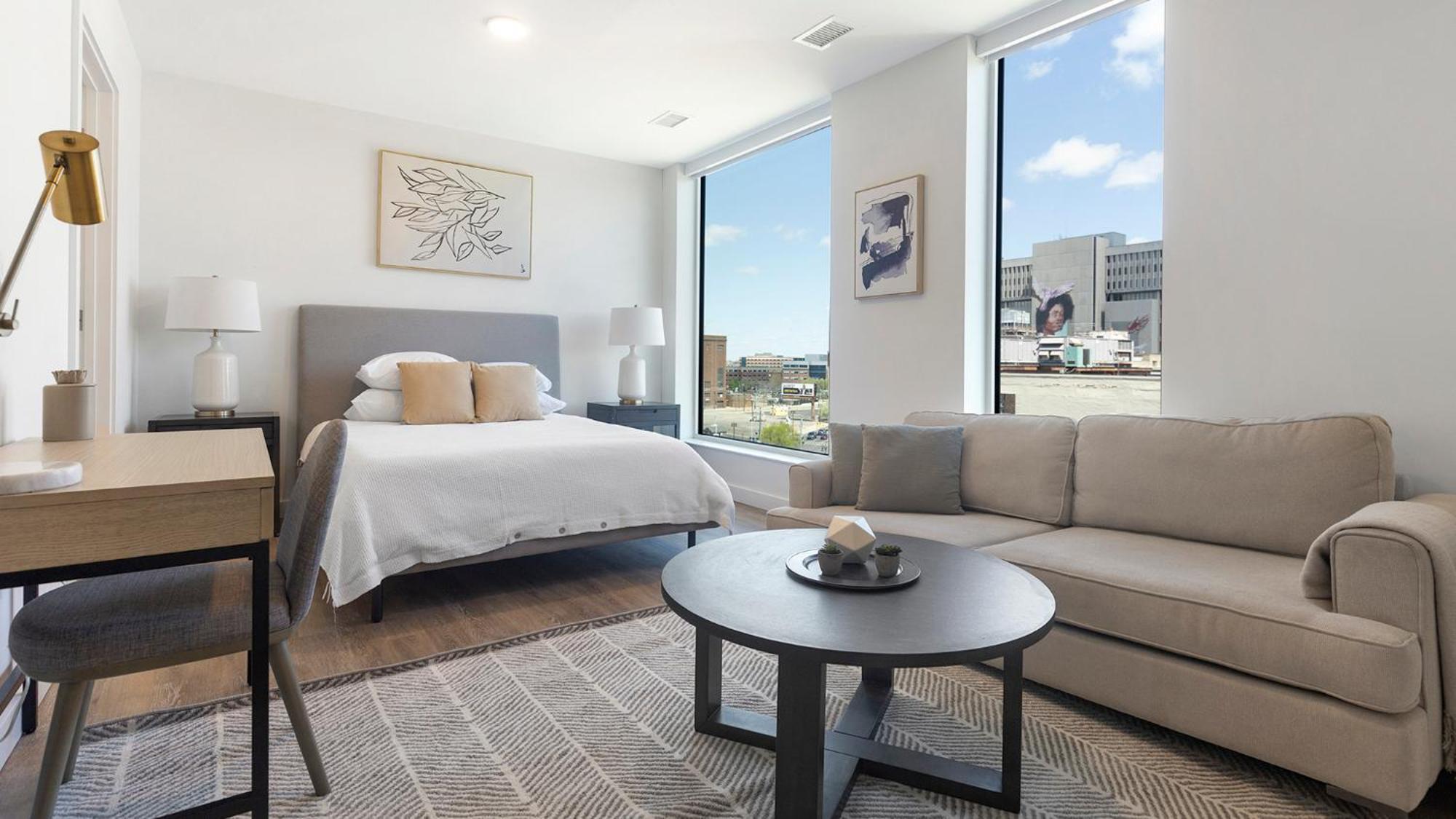 Exchange Apartments By Barsala Detroit Rum bild